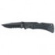 Couteau Ka-Bar Mule lame 9.8cm semi-dentelée Noir manche Polymère - 3051