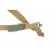 Sangle tactique rembourrée Vickers à bouton rapide Blue Force Gear Coyote - 3