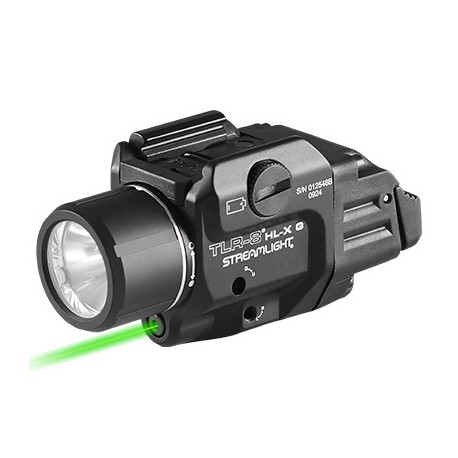 Lampe pour arme TLR-8 HL-X USB laser Vert STREAMLIGHT - 1