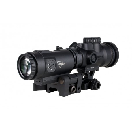 Combo Trijicon MRO Patrol Kit - Viseur Point Rouge 2 moa + Magnifier 3x avec Montages QD - 1