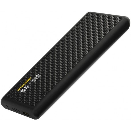 Batterie externe NB Air NITECORE 5000mAh Fibre Carbone IPX7 - 1