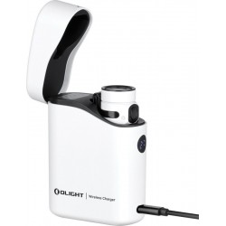 Lampe torche Baton 4 OLIGHT fonction power bank - Blanc - 1