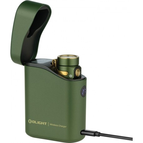 Lampe torche Baton 4 OLIGHT boitier power bank - Vert - 1