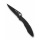 Couteau édition POLICE SPYDERCO lame lisse 10,7cm - 4