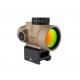Viseur point rouge MRO SD 2 MOA TRIJICON Coyote montage co-témoin - 1