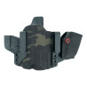 Holster INCOG X pour Glock 17 19 avec lampe SAFARILAND porte chargeur - Camouflage fonçé - 1
