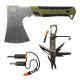 Kit Camping Complet GERBER Hachette, Allume-Feu et Multi-Outil StakeOut - 1