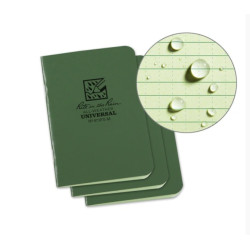 Pack 3 Cahiers Stapled RITR Vert