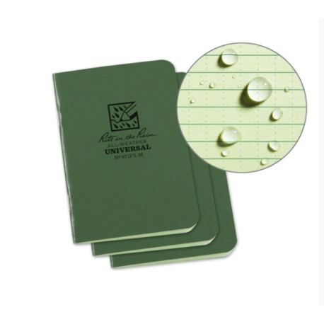 Pack 3 Cahiers Stapled RITR Vert - 1