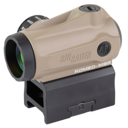 Viseur point rouge ROMEO-MSR 2MOA 2ème génération SIG-SAUER - FDE - 1