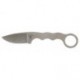 Couteau de cou Ka-Bar Snake Charmer lame 5.9cm Lisse Satin manche Inox - 5103 - 2