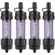 Filtre à eau Mini SAWYER Violet Pack de 4 - 1