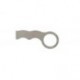 Couteau de cou Ka-Bar Snake Charmer lame 5.9cm Lisse Satin manche Inox - 5103 - 5