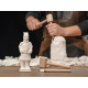BeaverCraft Kit de Sculpture Guerrier Terre Cuite à Faire Soi-Même - 2
