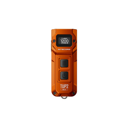 Nitecore TUP2 Lampe Torche porte-clés Intelligente 1200 Lumens - Orange - 1