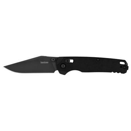Couteau Kershaw Bel Air Clip Point Black - Acier MagnaCut - Made in USA - 1
