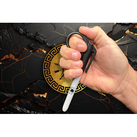 Étui Tactique Spartan Blades Pen Protector Noir - Porte-Marqueur & Outil d'Autodéfense - 1