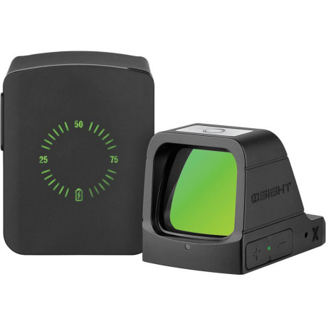 Viseur Point Vert Olight Osight X 3 MOA + Cercle 32 MOA - Rechargeable Capot Magnétique - 1