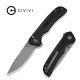 Couteau Pliant CIVIVI Tarask C25023C-1 - Lame Nitro-V Stonewash Manche G10 Noir - 1