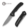 Couteau Pliant CIVIVI Tarask C25023C-1 - Lame Nitro-V Stonewash Manche G10 Noir