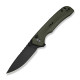 Couteau Pliant CIVIVI Tarask C25023C-2 - Lame Nitro-V Noire Manche G10 Vert OD - 2