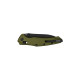 Couteau Pliant Kershaw Bareknuckle DuraLock 6777 - Lame MagnaCut USA Manche Aluminium OD Green - 3