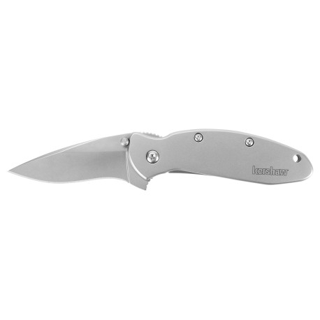 Couteau Pliant Kershaw Scallion 1620FL USA - Lame 420HC Manche Inox - 1