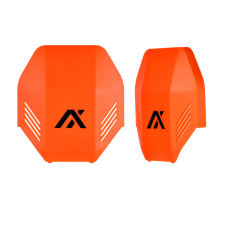 Plaque AXIL MX Blaze Orange - Personnalisation Casque MX - 1