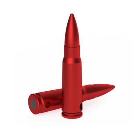 Douilles d'Entraînement Birchwood Casey Dura Cap 7.62x39 - Pack de 4 - 1