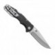 Couteau SOG Salute Mini lame 7.9cm Lisse Anthracite manche G-10 (Fibre de verre) - FF1001 - 2