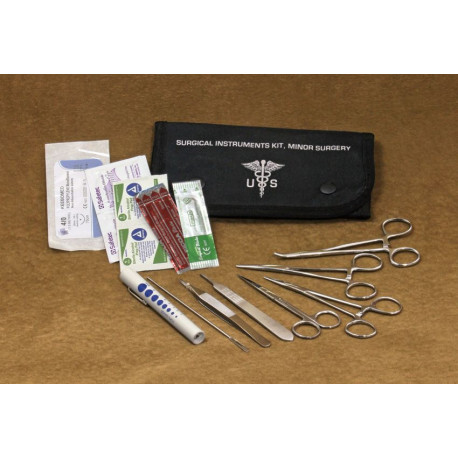 Elite First Aid Field Surgical Kit Noir 80122B - 1