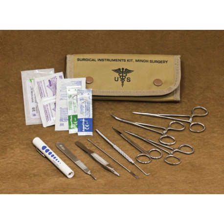 Trousse de secours Elite First Aid Field Surgical Kit Tan 80122T - 1