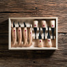 FLEXCUT KN700 Set Couteaux Gouges sculpture bois 9 pièces