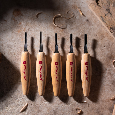 FLEXCUT MT940 Set Micro-Outils 4mm 5 pièces - 1