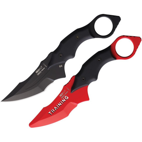 NEXKUT Fierce Couteau Fixe d'Entraînement - 1