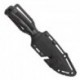 Couteau SOG Seal Strike lame 12.4cm semi-dentelée Noir manche Inox - SS1003 - 7