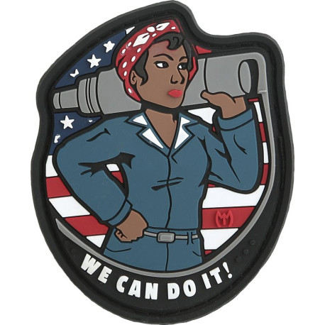 Maxpedition morale Patch Riveting Rosie Couleur - 1