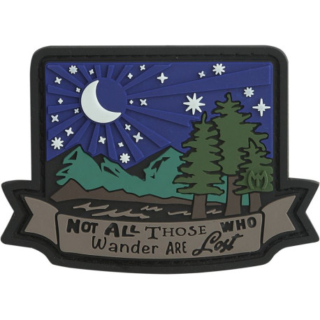 Maxpedition Patch Wander Not Lost Phosphorescent - 1