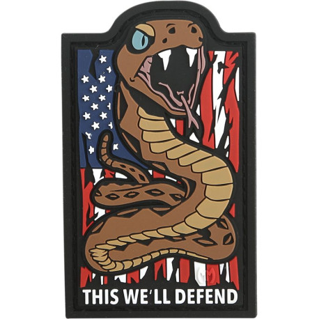 Maxpedition Patch This We'll Defend Couleur - 1