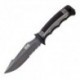 Couteau SOG Seal Strike lame 12.4cm semi-dentelée Gris manche Inox - SS1001 - 2
