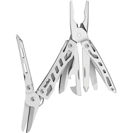 NexTool Mini Flagship Multi-Tool 10-en-1 Argent - 1