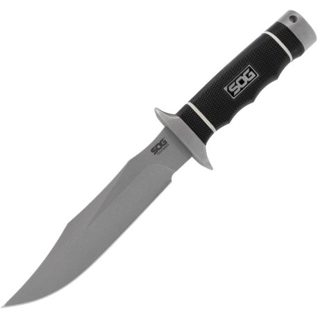 Couteau Bowie SOG Tech Bowie Stonewash Lame 16 cm - 1
