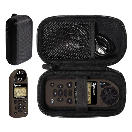 Étui de transport pour anémomètre Kestrel – Noir / zip noir - 1