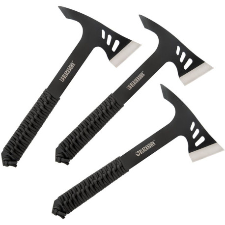 Set de 3 Tomahawks de Lancer Blackhawk Direct Hawk 20 cm - 1