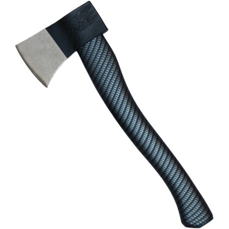 Hachette de Lancer Prandi Style Yankee 38 cm Manche Motif Carbone - 1