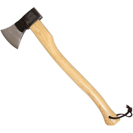 Grande Hache de Lancer Prandi Style Allemand 83 cm Imprimé Bois - 1