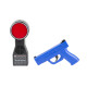 Kit d'Entraînement LaserLyte 1215346 Pistolet Laser Full Size + Cible Steel Tyme - 1