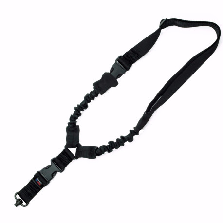Bretelle 1 Point Bungee GrovTec Noir QD - 1