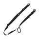 Bretelle 2 Points Sabre avec Émerillons GrovTec Noir 2.54 cm - 1