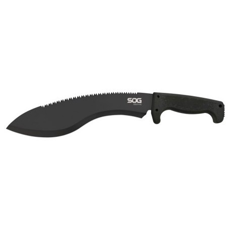 Couteau SOGfari lame 30.5cm Lisse Noir manche Polymère - MC11 - 1